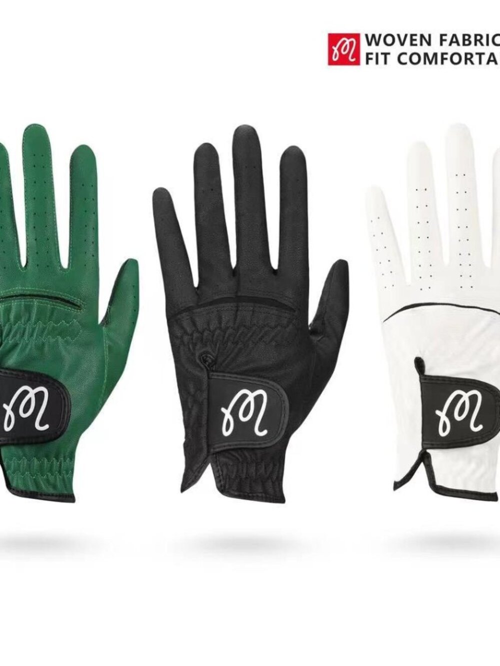 Malbon Men's Golf Gloves - Breathable & Non-Slip